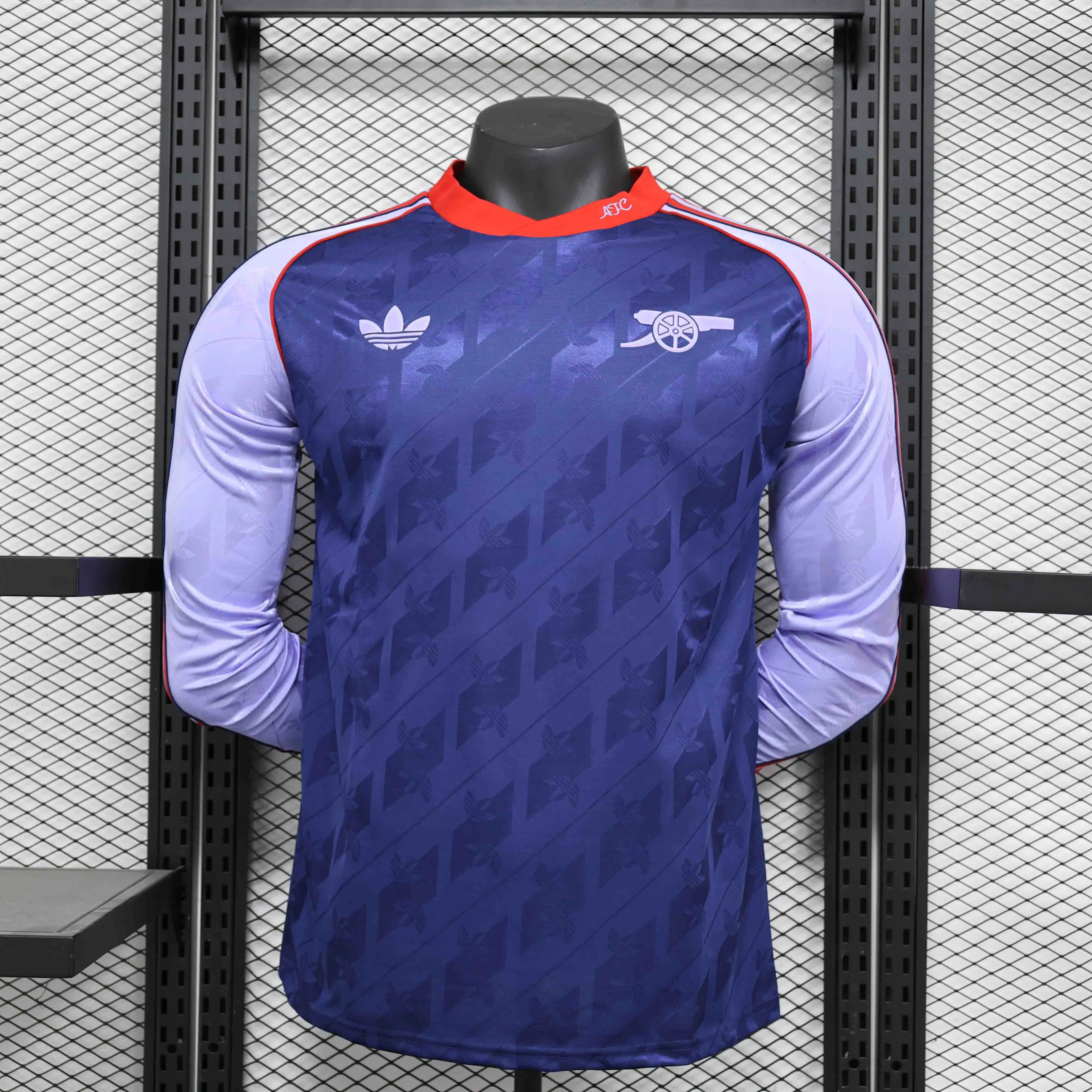 Arsenal Soccer Jersey Retro Style Special Edition Long Sleeve Shirt 2024/25