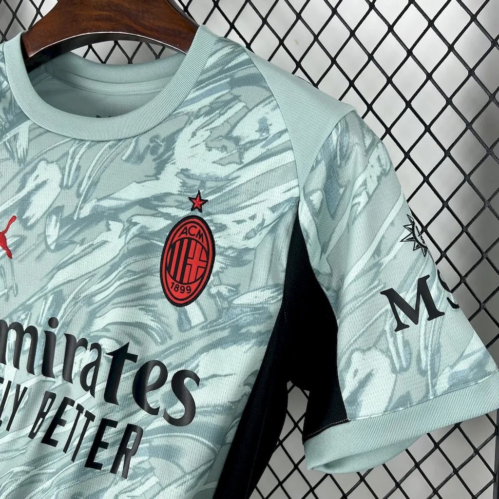 AC Milan Soccer Jersey Goalkeeper Custom Shirt 2025/26 - ujerseystore