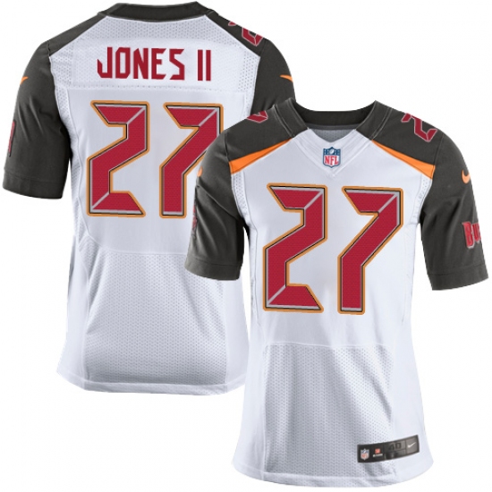 Nike Tampa Bay Buccaneers #27 Ronald Jones II White Men's Stitched NFL New Elite Jersey - Ujersey
