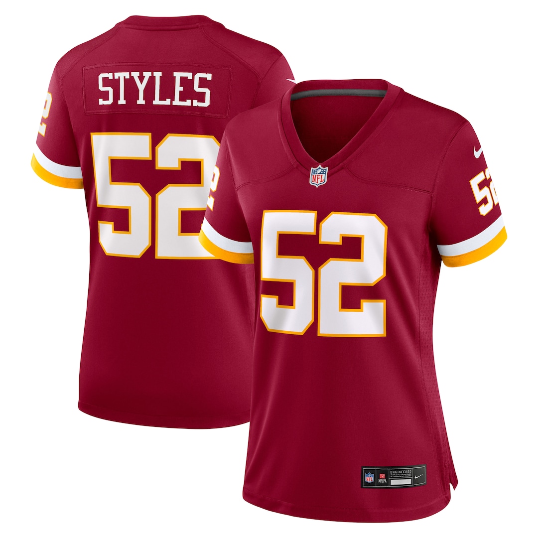 Women's Washington Commanders Sonny Styles Nike Burgundy Game Jersey - U-jersey