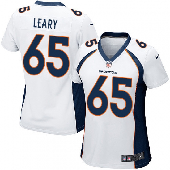 Women's Nike Denver Broncos #65 Ronald Leary Game White NFL Jersey - Ujersey