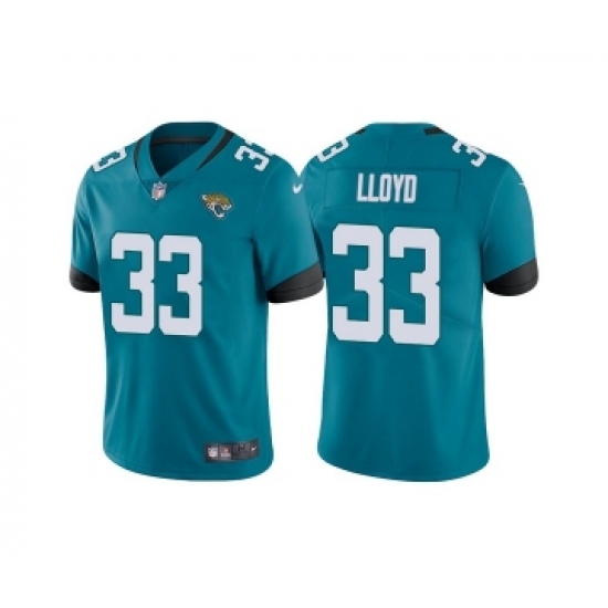 Men's Jacksonville Jaguars #33 Devin Lloyd Teal Vapor Untouchable Limited Stitched Jersey - Ujersey