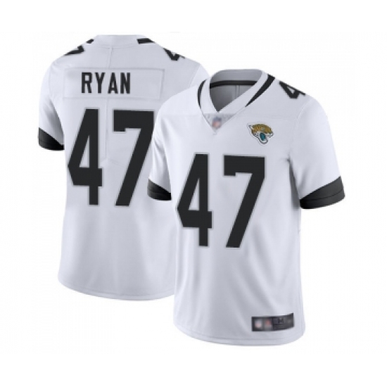 Youth Jacksonville Jaguars #47 Jake Ryan White Vapor Untouchable Limited Player Football Jersey - Ujersey