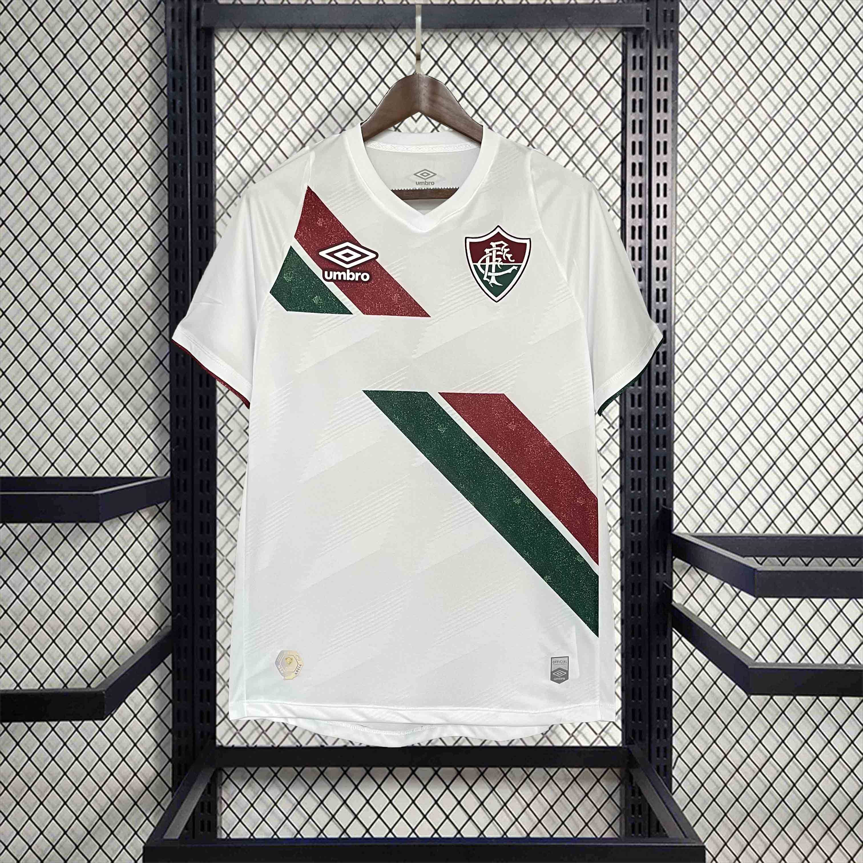 Fluminense FC Soccer Jersey Away Custom Shirt 2024 - ujerseystore