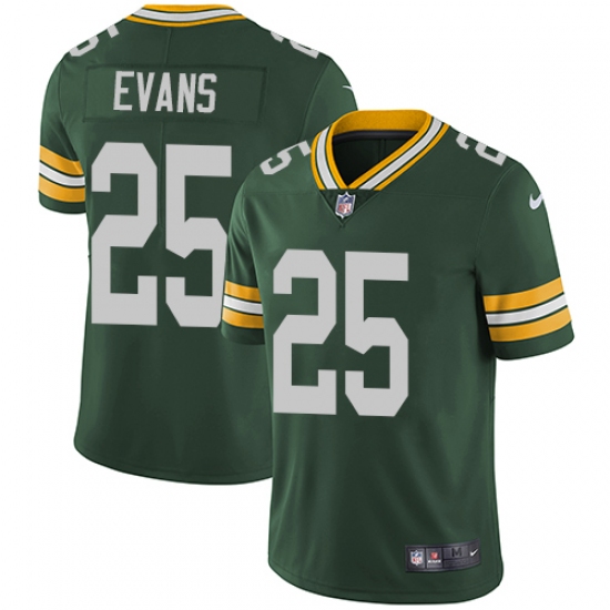 Men's Nike Green Bay Packers #25 Marwin Evans Green Team Color Vapor Untouchable Limited Player NFL Jersey - Ujersey