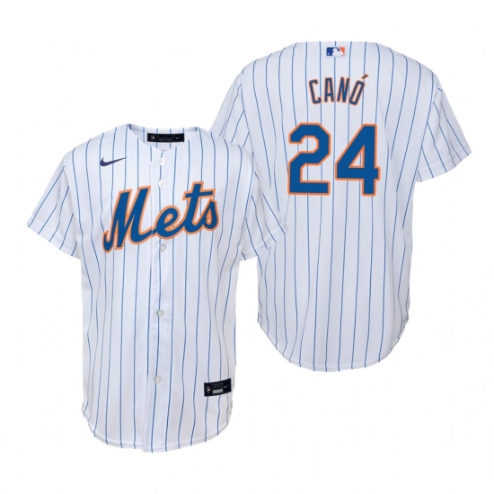 Men's Nike New York Mets #24 Robinson Cano White Home Stitched Baseball Jersey - Ujersey