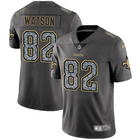 Youth Nike New Orleans Saints #82 Benjamin Watson Gray Static Vapor Untouchable Limited NFL Jersey - Ujersey