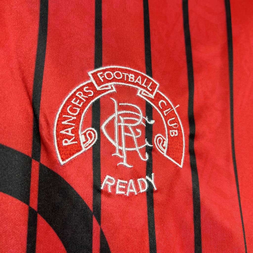 Rangers FC Retro Soccer Jersey Away Custom Shirt 1994-95 - ujerseystore
