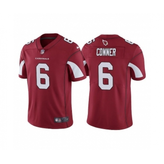 Men's Arizona Cardinals #6 James Conner Red Vapor Limited Nike Jersey - Ujersey