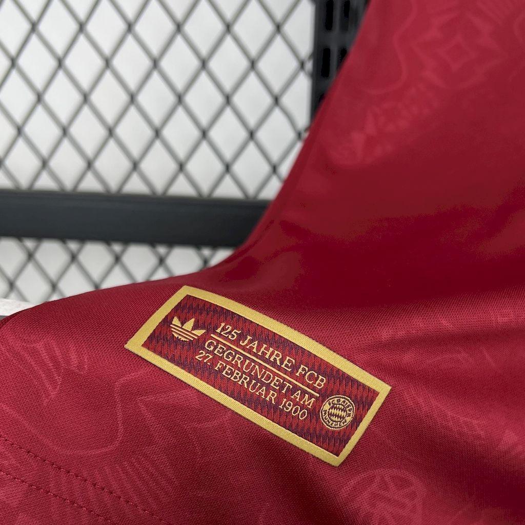 Bayern Munich Soccer Jersey 125th Anniversary Beckenbauer Cup Shirt 2025/26 - U-jersey