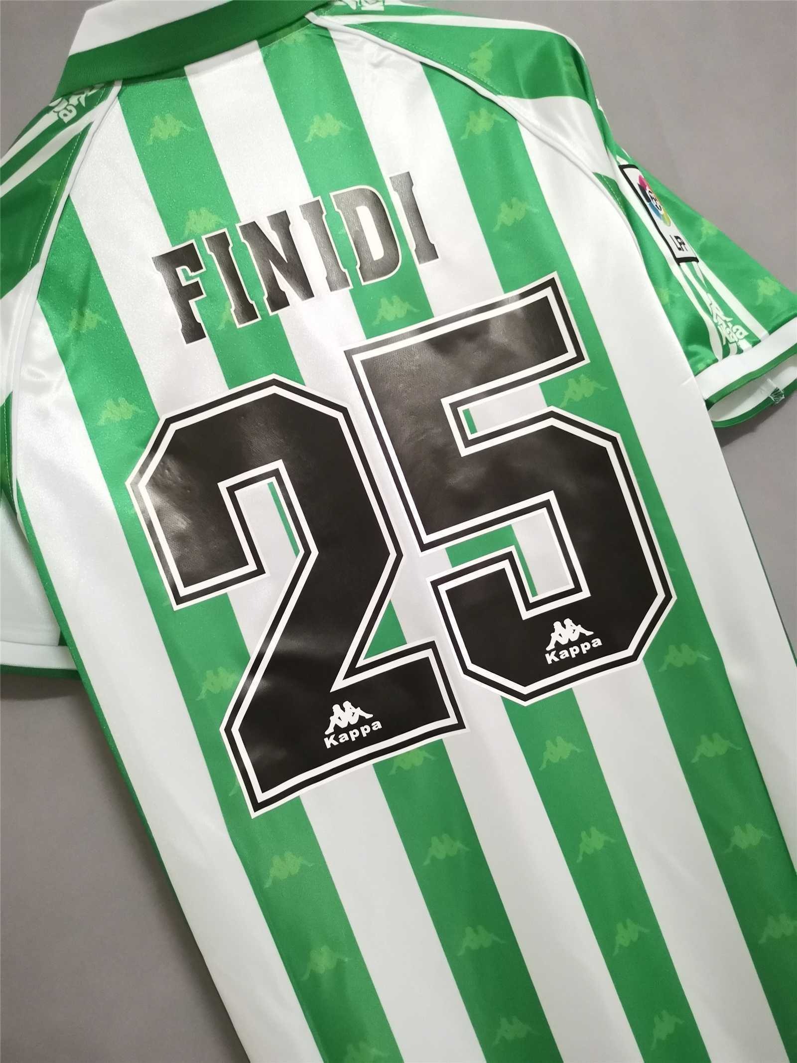 Real Betis Retro Jersey Home Soccer Shirt 1995/97 - U-jersey