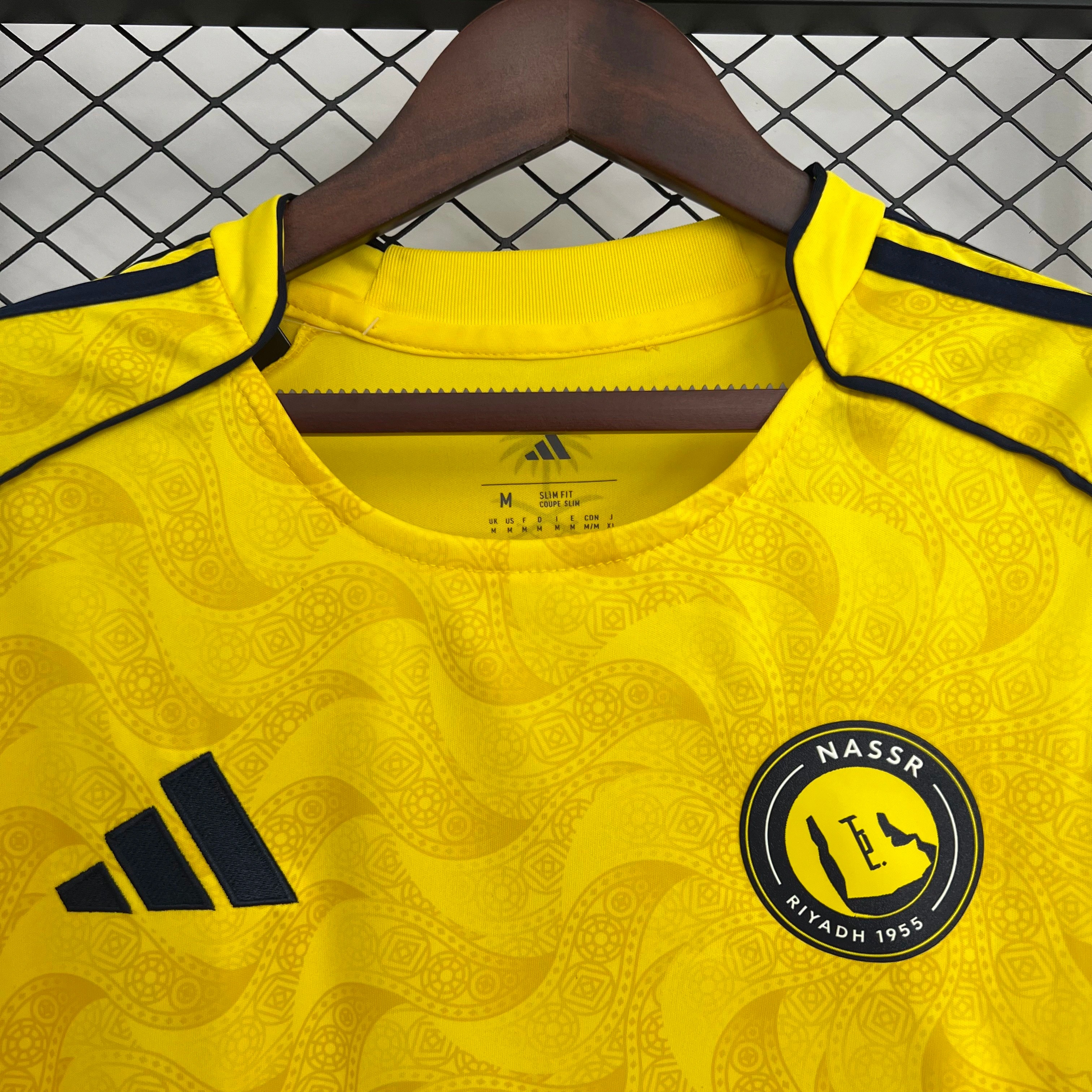 Al Nassr Soccer Jersey Home Custom Shirt 2025/26 - Ujersey NHL