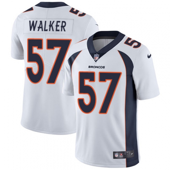 Youth Nike Denver Broncos #57 Demarcus Walker Elite White NFL Jersey - Ujersey