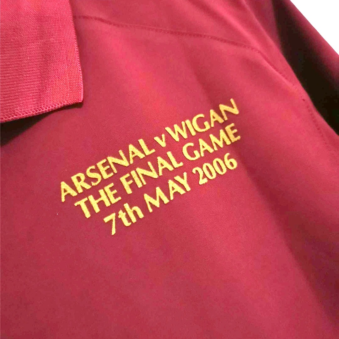Arsenal Soccer Retro Jersey Home Custom Shirt 2005/06 - ujerseystore