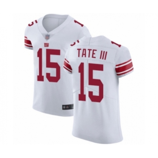 Men's New York Giants #15 Golden Tate III White Vapor Untouchable Elite Player Football Jersey - Ujersey