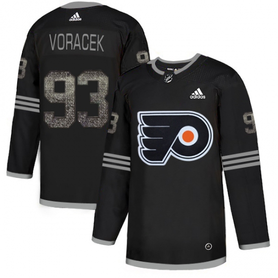 Men's Adidas Philadelphia Flyers #93 Jakub Voracek Black Authentic Classic Stitched NHL Jersey - Ujersey