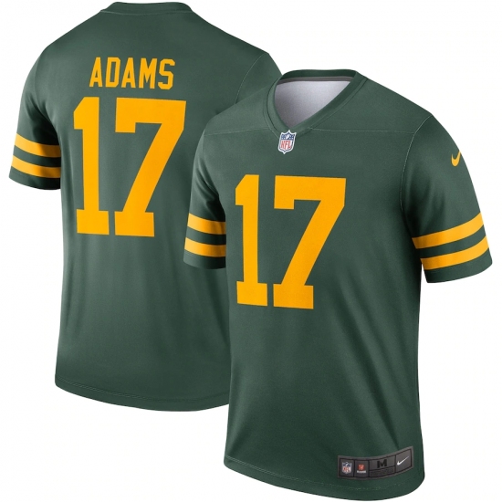 Men's Green Bay Packers #17 Davante Adams Nike Green Alternate Legend Player Jersey - Ujersey