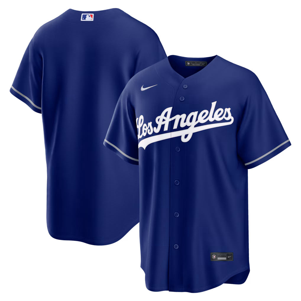 Men's Los Angeles Dodgers Nike Royal Alternate Replica Jersey - Ujersey