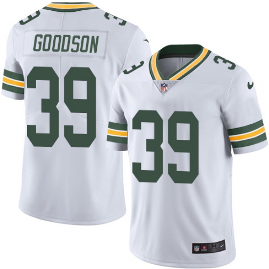 Men's Nike Green Bay Packers #39 Demetri Goodson White Vapor Untouchable Limited Player NFL Jersey - Ujersey