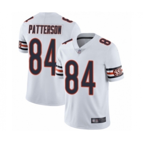 Men's Chicago Bears #84 Cordarrelle Patterson White Vapor Untouchable Limited Player Football Jersey - Ujersey