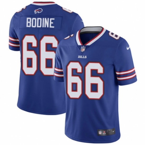 Youth Nike Buffalo Bills #66 Russell Bodine Royal Blue Team Color Vapor Untouchable Elite Player NFL Jersey - Ujersey
