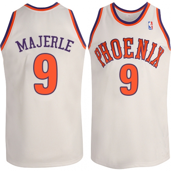 Men's Adidas Phoenix Suns #9 Dan Majerle Swingman White New Throwback NBA Jersey - Ujersey