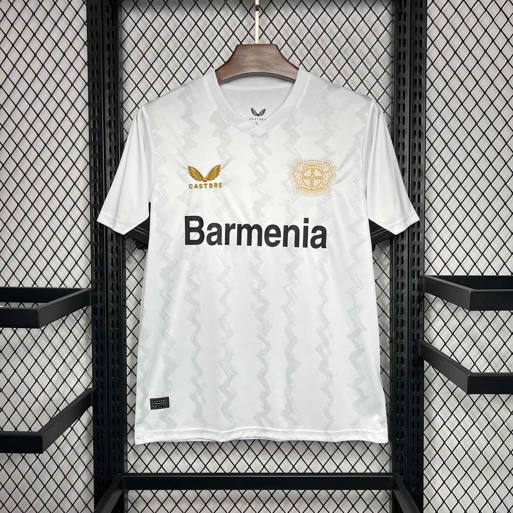 Bayer 04 Leverkusen Soccer Jersey Away Custom Shirt 2024/25 - ujerseystore