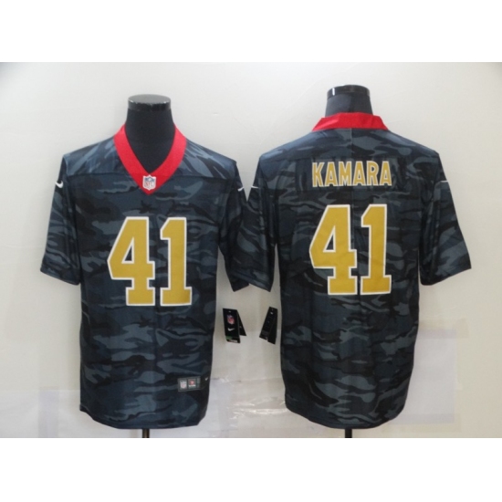 Men's New Orleans Saints #41 Alvin Kamara Camo 2020 Nike Limited Jersey - Ujersey
