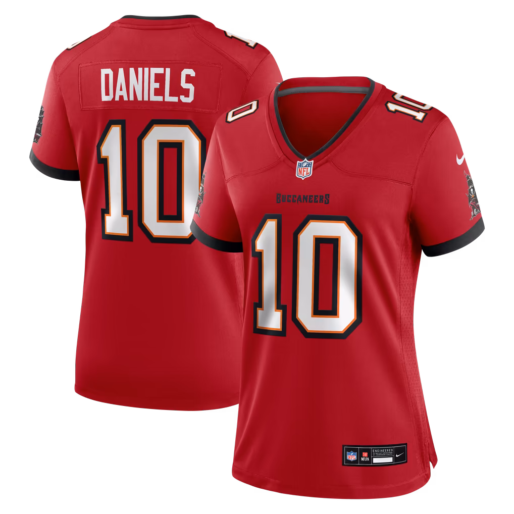 Women's Tampa Bay Buccaneers Jalon Daniels Nike Red Team Game Jersey - U-jersey