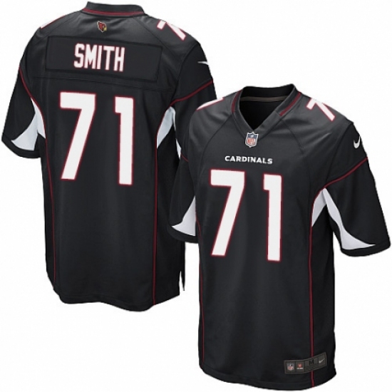 Men's Nike Arizona Cardinals #71 Andre Smith Game Black Alternate NFL Jersey - Ujersey