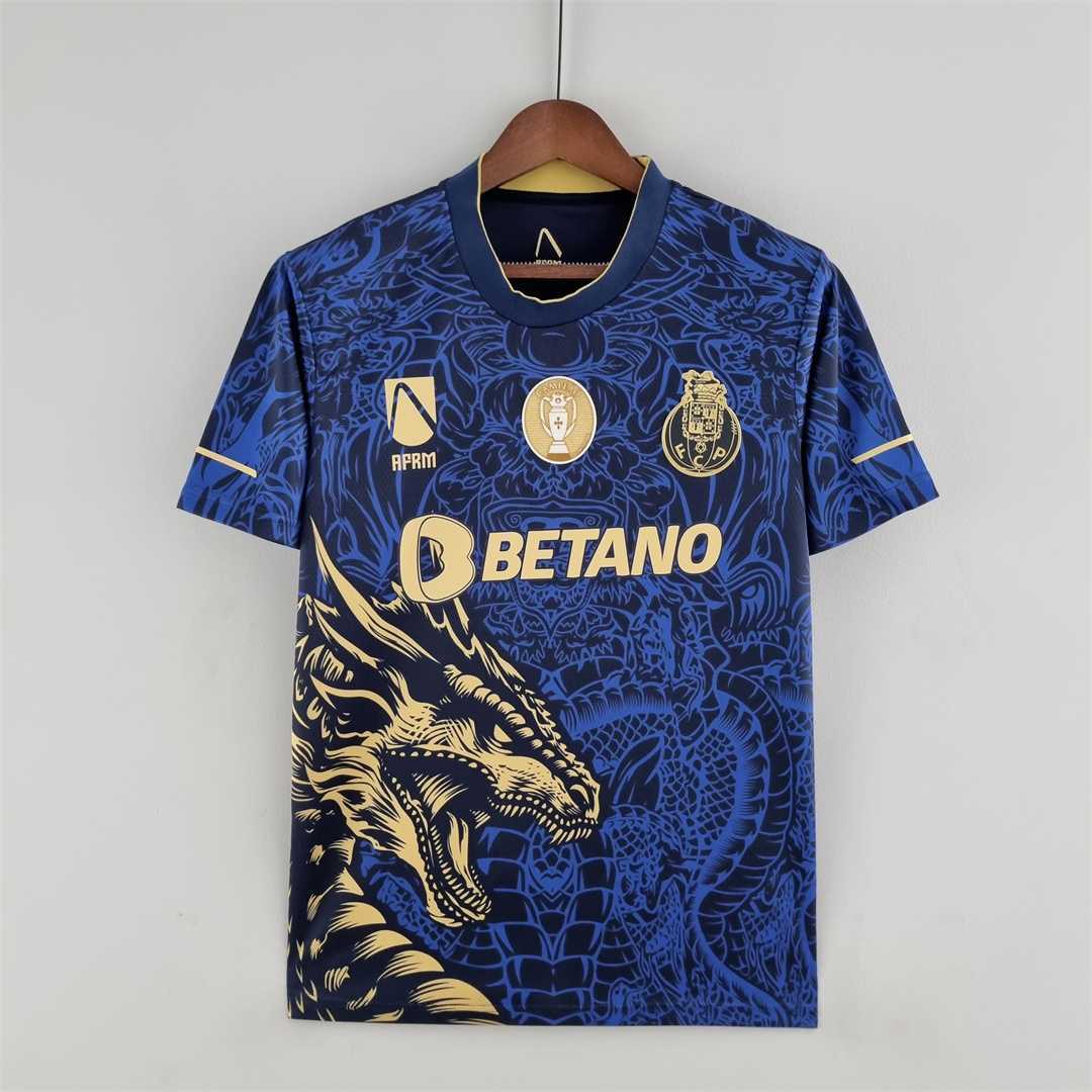 FC Porto Soccer Jersey Champions Special Edition Custom Shirt 2022/23 - Ujersey