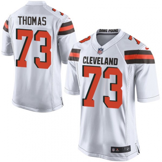 Men's Nike Cleveland Browns #73 Joe Thomas Game White NFL Jersey - Ujersey
