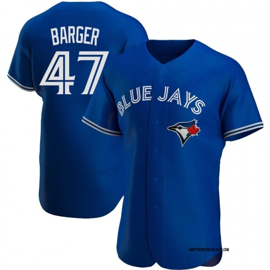 Men's Toronto Blue Jays #47 Addison Barger Blue Stitched MLB Cool Base Nike Jersey - Ujersey