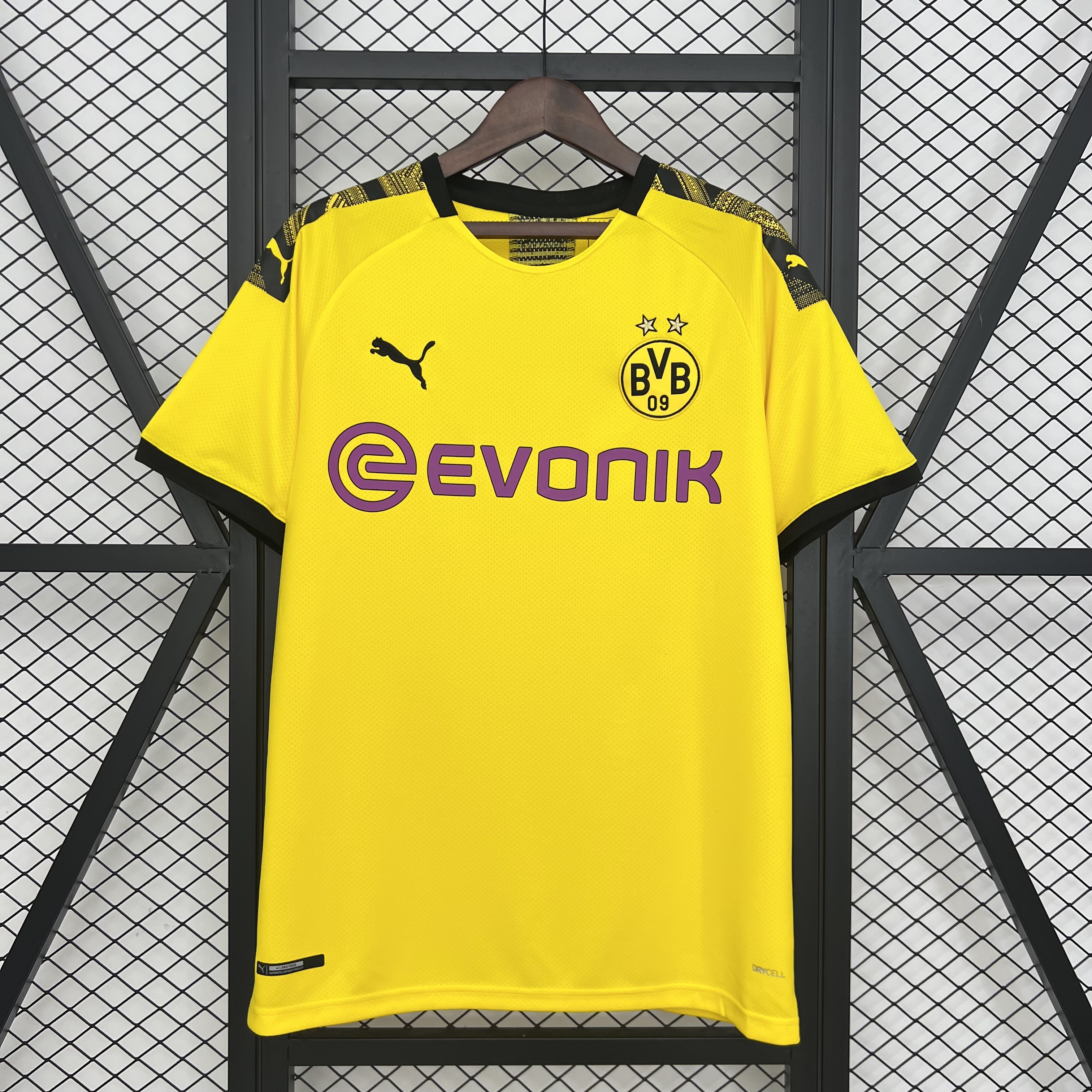 Borussia Dortmund Retro Jersey Home Soccer Shirt 2019/20 - Ujersey NHL