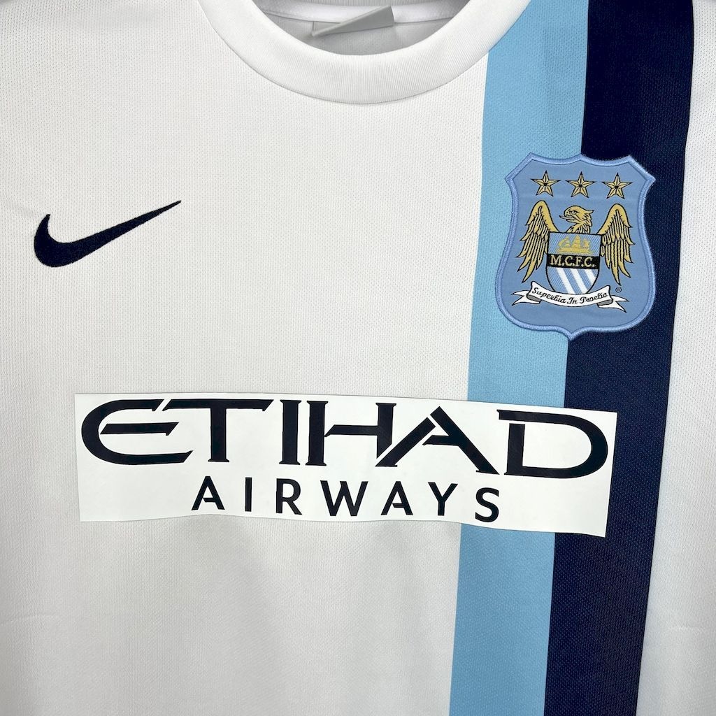 Manchester City Retro Third Away Football Jersey Shirt 2013/14 - Ujersey NHL