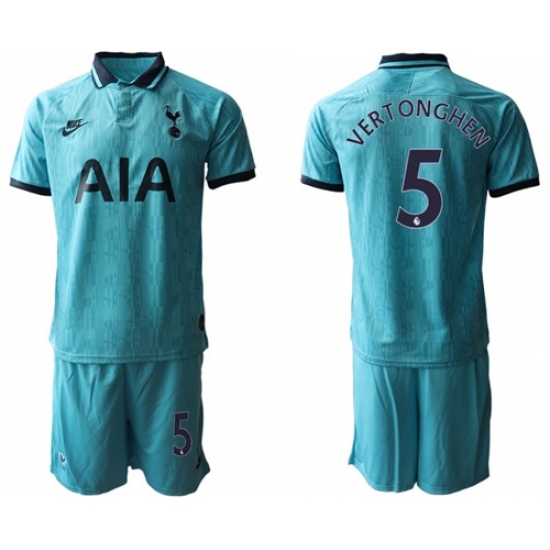 Tottenham Hotspur #5 Vertonghen Third Soccer Club Jersey