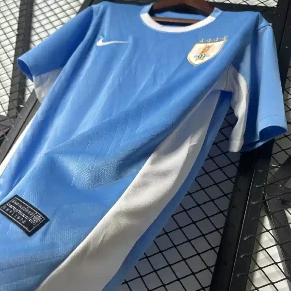 Uruguay Soccer Jersey Home Custom Shirt 2025 - ujerseystore