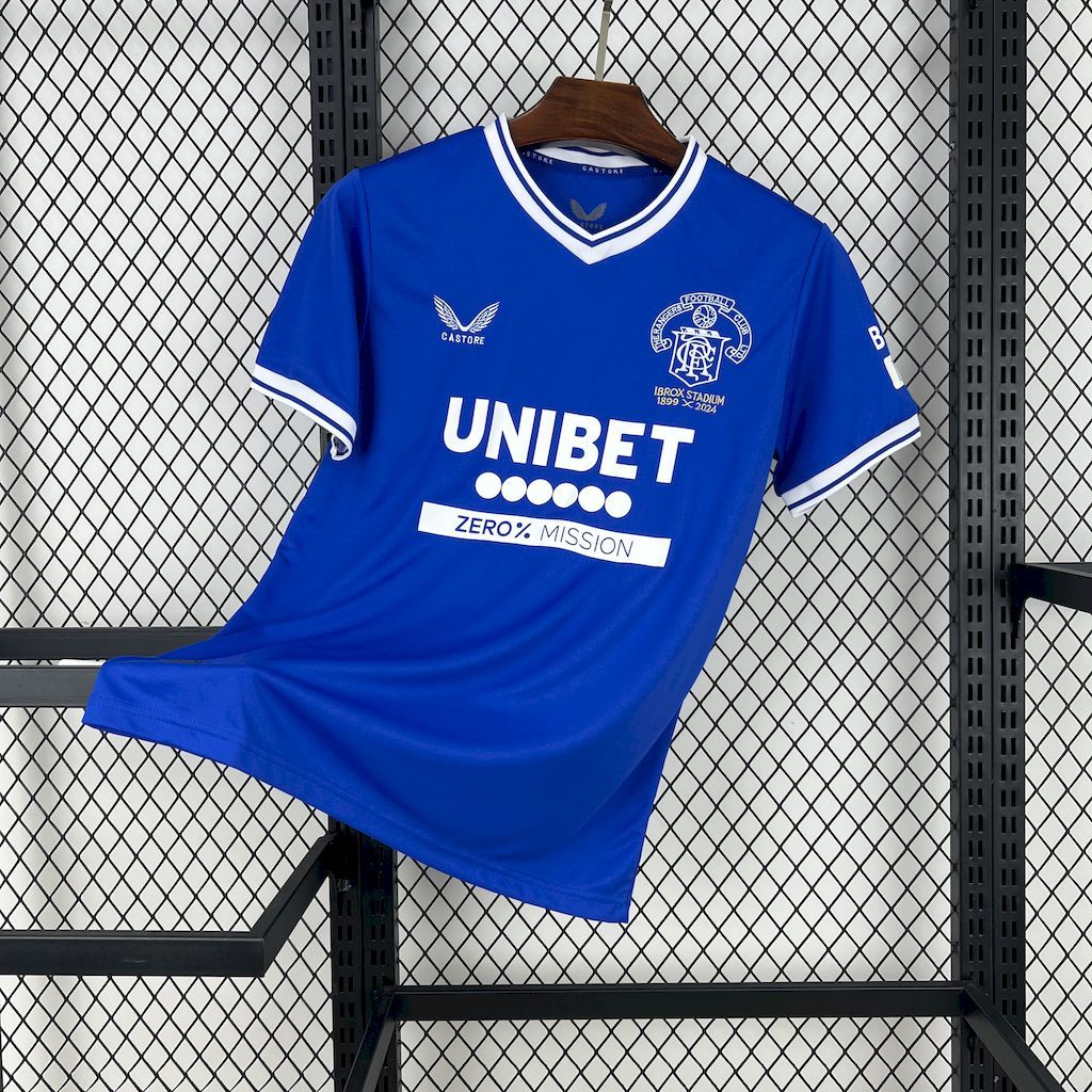 Rangers FC Soccer Jersey 125th Anniversary Custom Shirt 2024/25 - ujerseystore