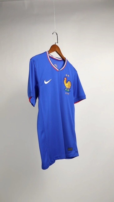 France Soccer Jersey Home Custom Shirt EURO 2024