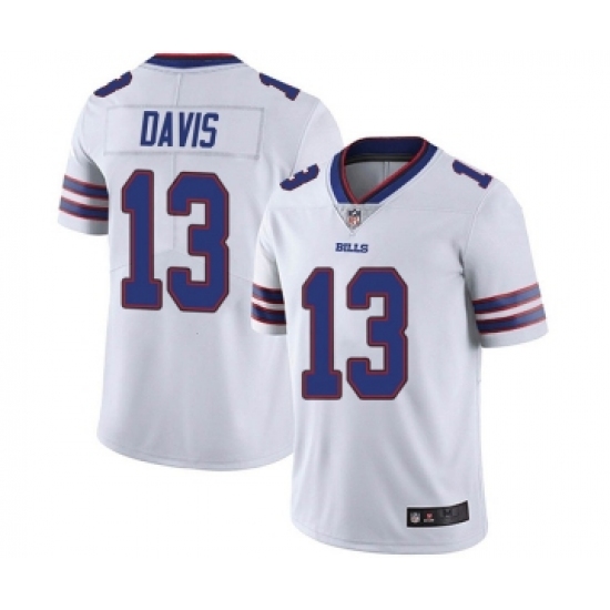 Men's Buffalo Bills #13 Gabriel Davis White Vapor Untouchable Limited Stitched Jersey - Ujersey