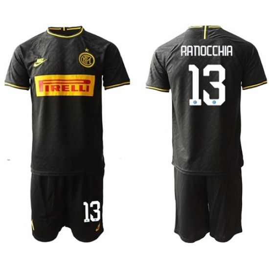 Inter Milan #13 Ranocchia Third Soccer Club Jersey