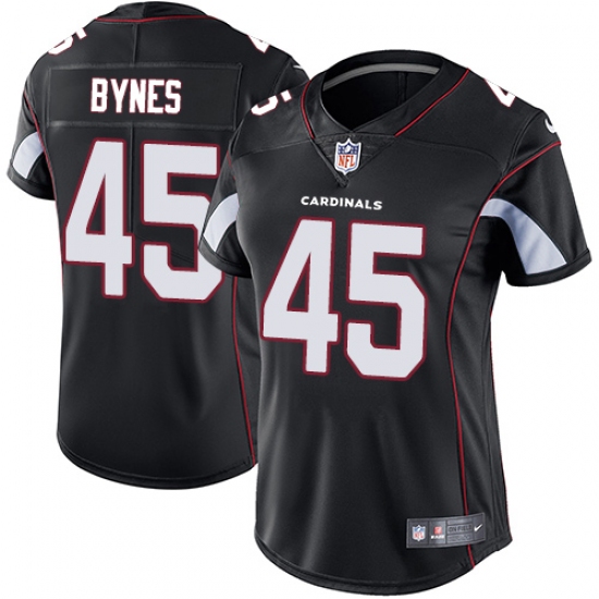 Women's Nike Arizona Cardinals #45 Josh Bynes Black Alternate Vapor Untouchable Limited Player NFL Jersey - Ujersey