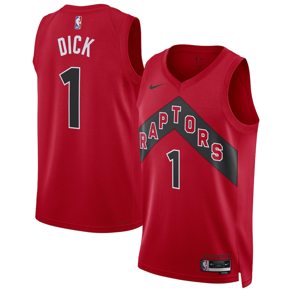 Unisex Toronto Raptors Gradey Dick Nike Red Swingman Player Jersey - Icon Edition - Ujersey Shop