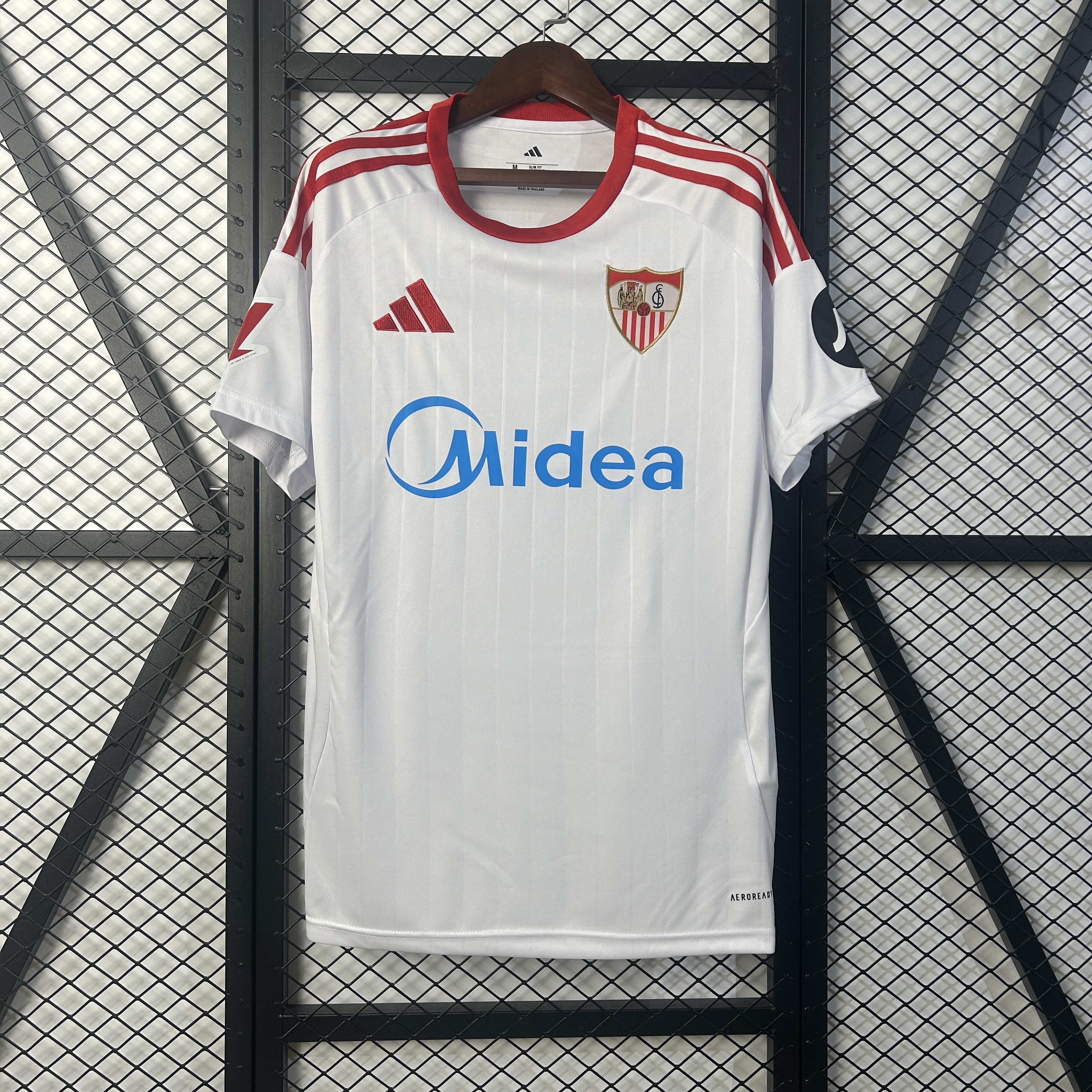 Sevilla FC Soccer Jersey Home Custom Shirt 2025/26 - Ujersey Shop