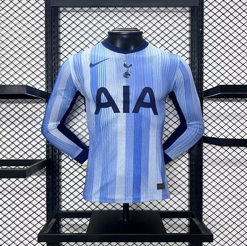 Tottenham Hotspur Football Jersey Away Long Sleeve Shirt 2024/25 - U-jersey