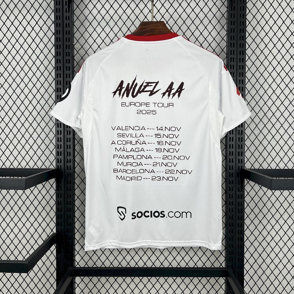 Sevilla FC Soccer Jersey Home Special Edition Custom Shirt 2025/26 - ujerseystore