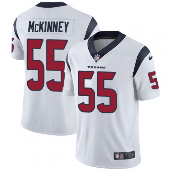 Youth Nike Houston Texans #55 Benardrick McKinney Elite White NFL Jersey - Ujersey
