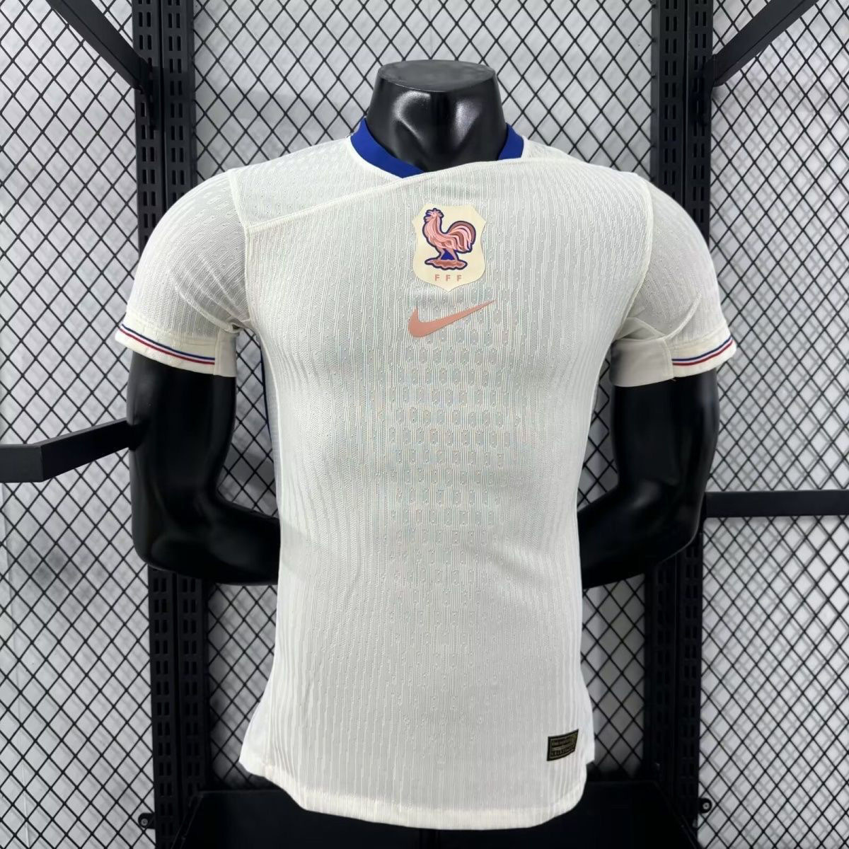 France Soccer Jersey Away Shirt 2025 - U-jersey