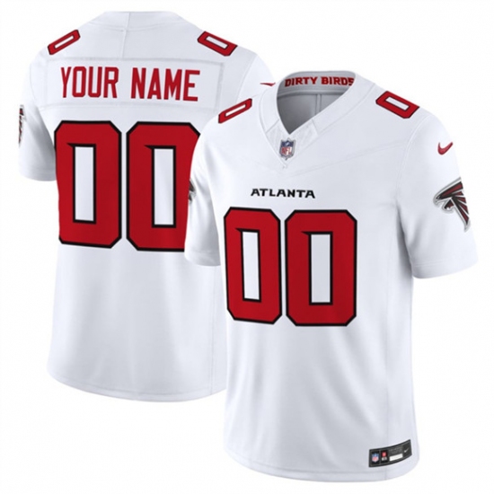 Men's Atlanta Falcons Active Player Custom White 2026 New F.U.S.E. Vapor Untouchable Limited Football Stitched Jersey - Ujersey