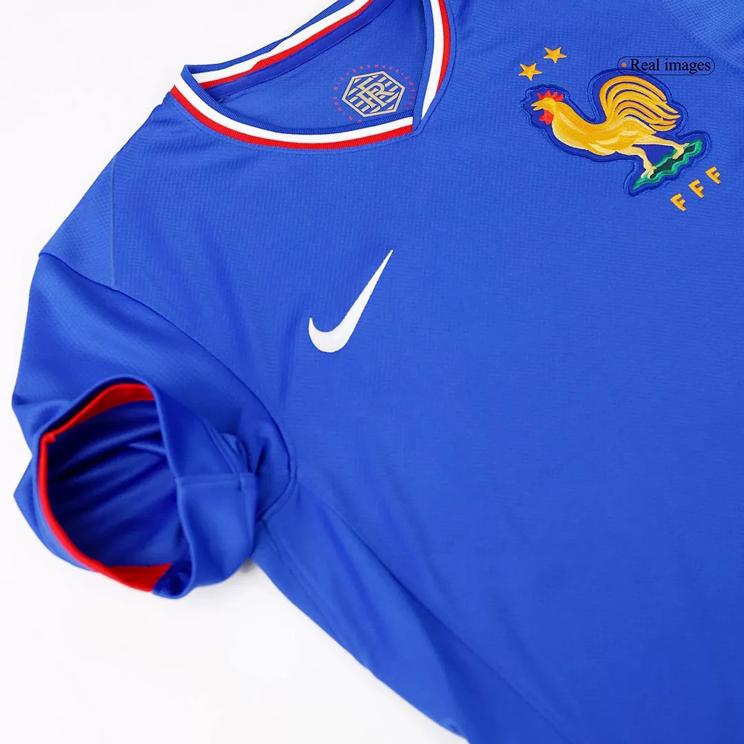 France Soccer Jersey Home Custom Shirt EURO 2024 - ujerseystore